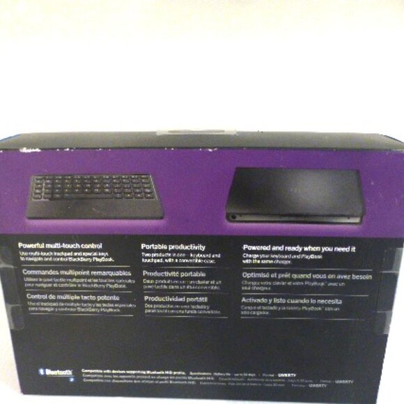 CNS2 - BLACKBERRY PLAYBOOK Mini Keyboard w/ Convertible Case Multi touchpad - Picture 3 of 8